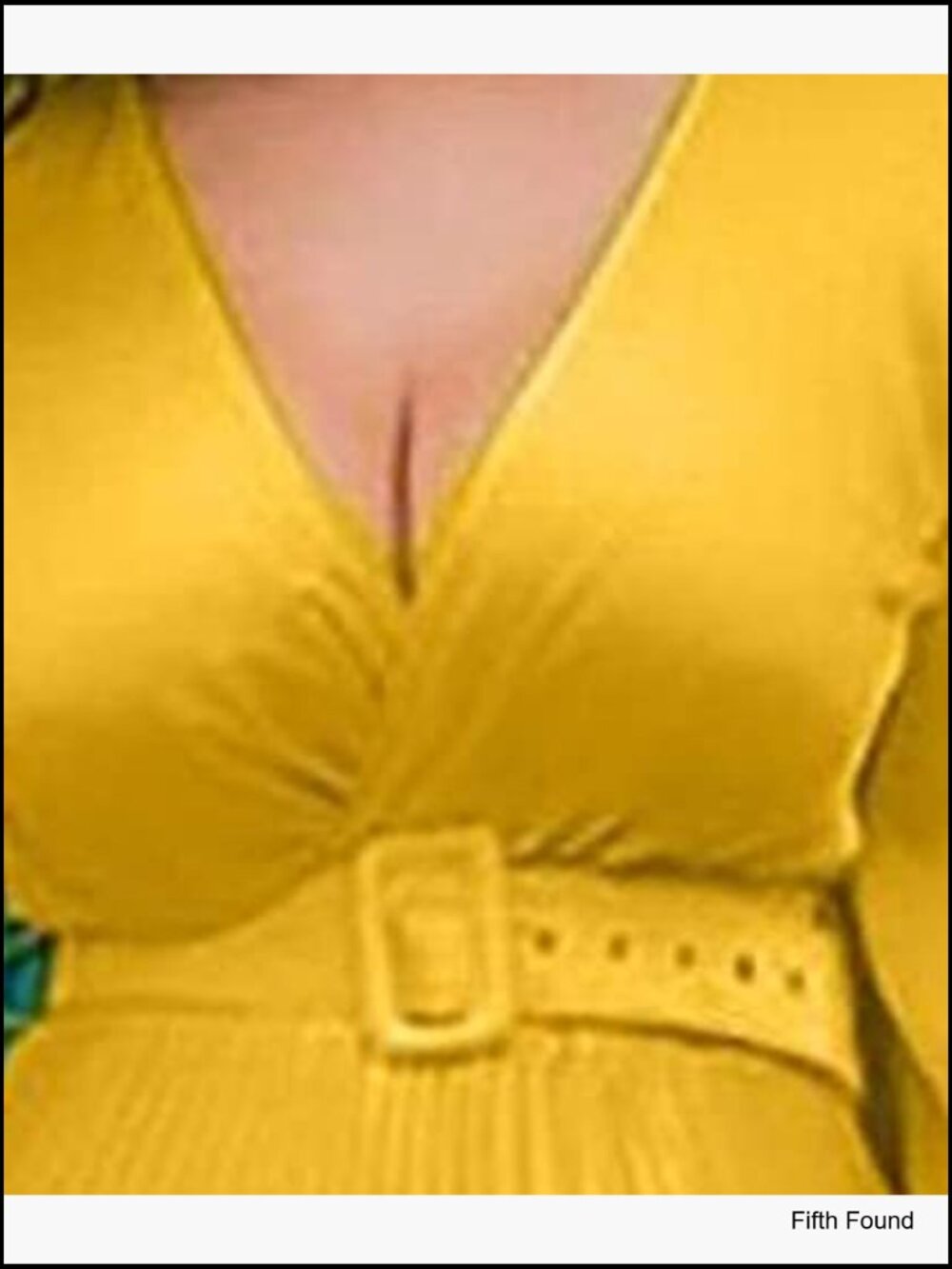 Deep V Neck Long Sleeve Wrap Chiffon Maxi Dress Pleated Belted Party Cocktail - Picture 2 of 3